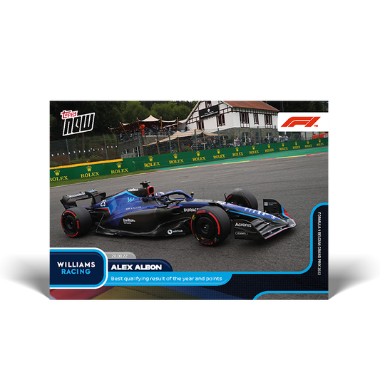 Best qualifying result of the year and points - F1 Topps NOW® Card #52 - PR: 870