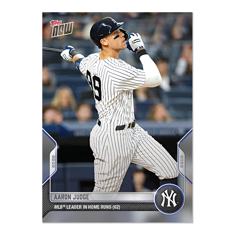 Aaron Judge  - 2022 MLB Topps NOW® Card 1032 - PR: 3084