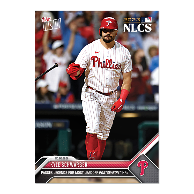 Kyle Schwarber  - 2023 MLB Topps NOW® Card 1007 - PR: 1206