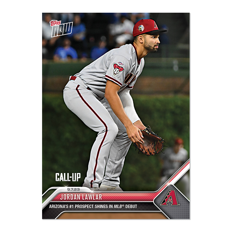 Jordan Lawlar  - 2023 MLB Topps NOW® Card 830 - PR: 3869