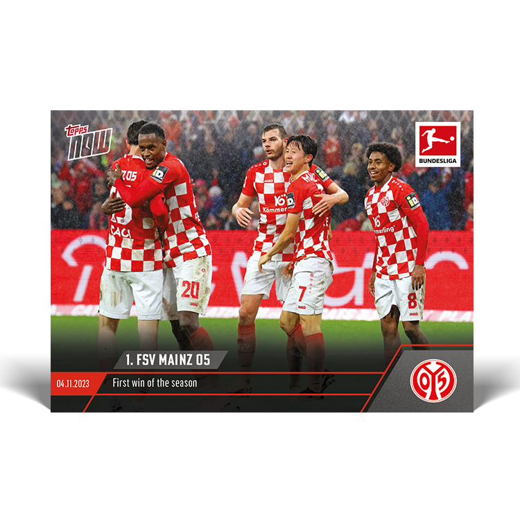 6 Card Bundle - Bundesliga Topps NOW® #59-#64