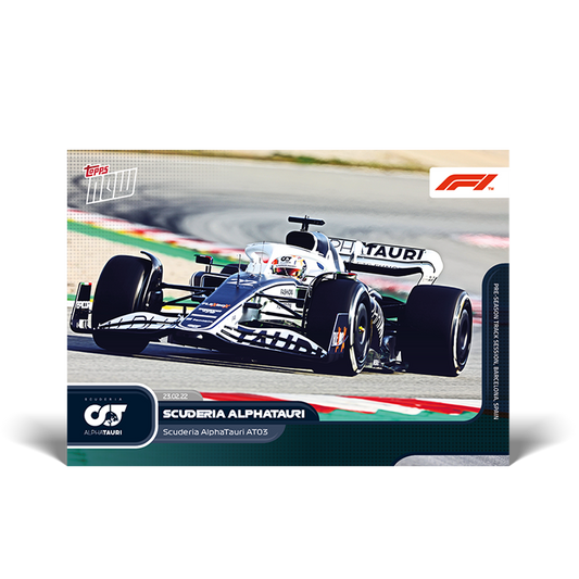 Road to...2022 -  Scuderia AlphaTauri AT03 - F1 Topps NOW® Card #P01 - PR: 1065