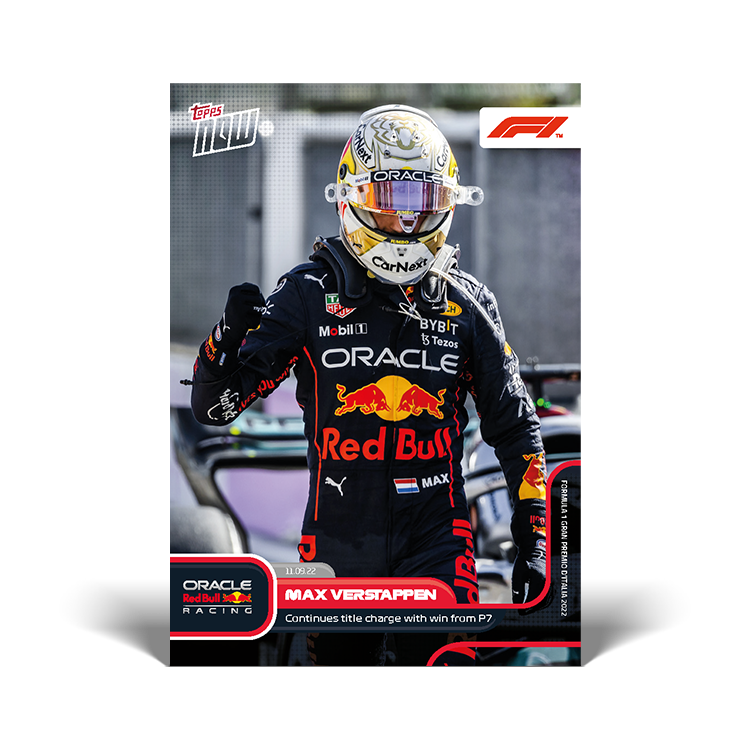 Continues title charge with win from P7  - F1 Topps NOW® Card #55 - PR: 1260