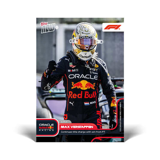 Continues title charge with win from P7  - F1 Topps NOW® Card #55 - PR: 1260