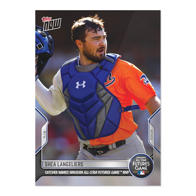 Shea Langeliers  - 2022 MLB Topps NOW® Card 550 - PR: 582