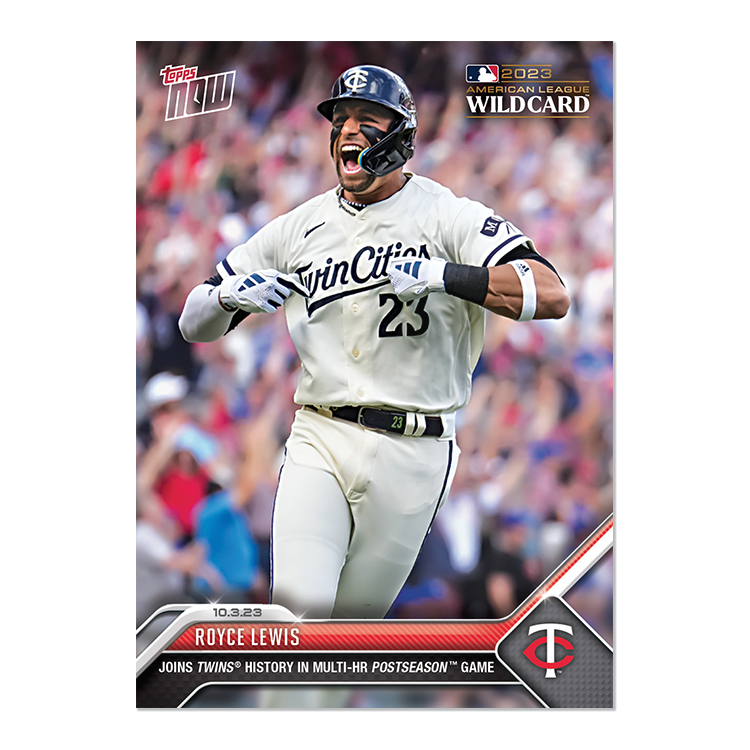 Royce Lewis  - 2023 MLB Topps NOW® Card 959 - PR: 1649