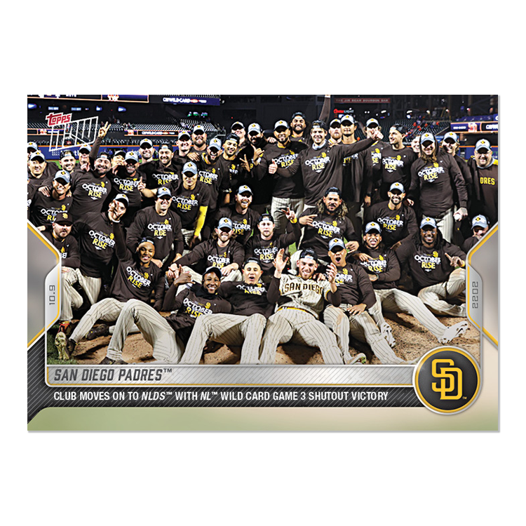 San Diego Padres  - 2022 MLB Topps NOW® Card 1053 - PR: 745