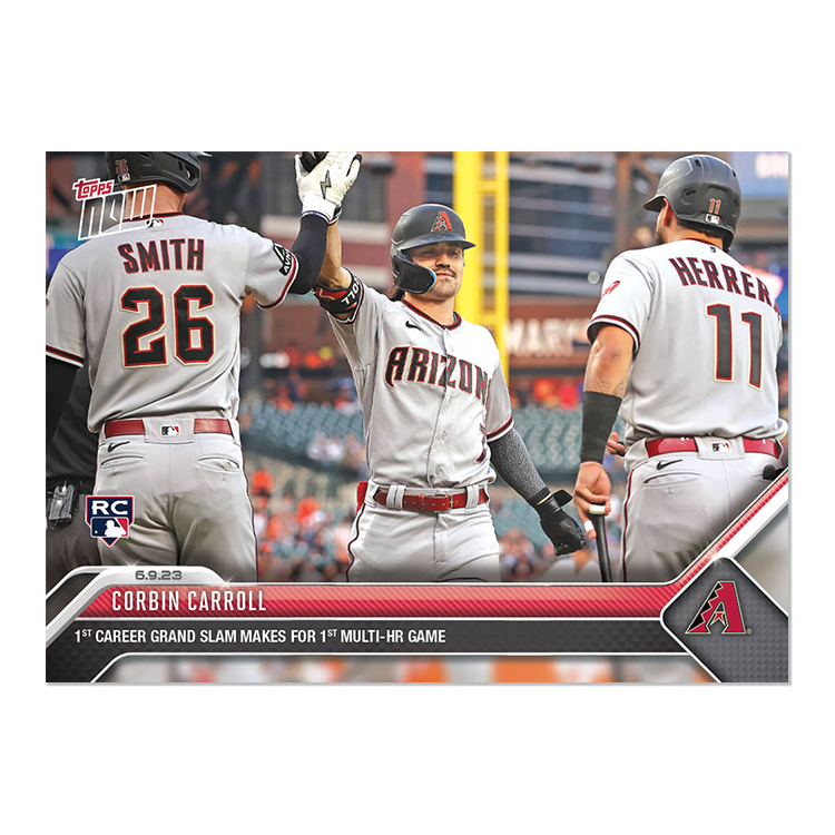 Corbin Carroll  - 2023 MLB Topps NOW® Card 411 - PR: 2197
