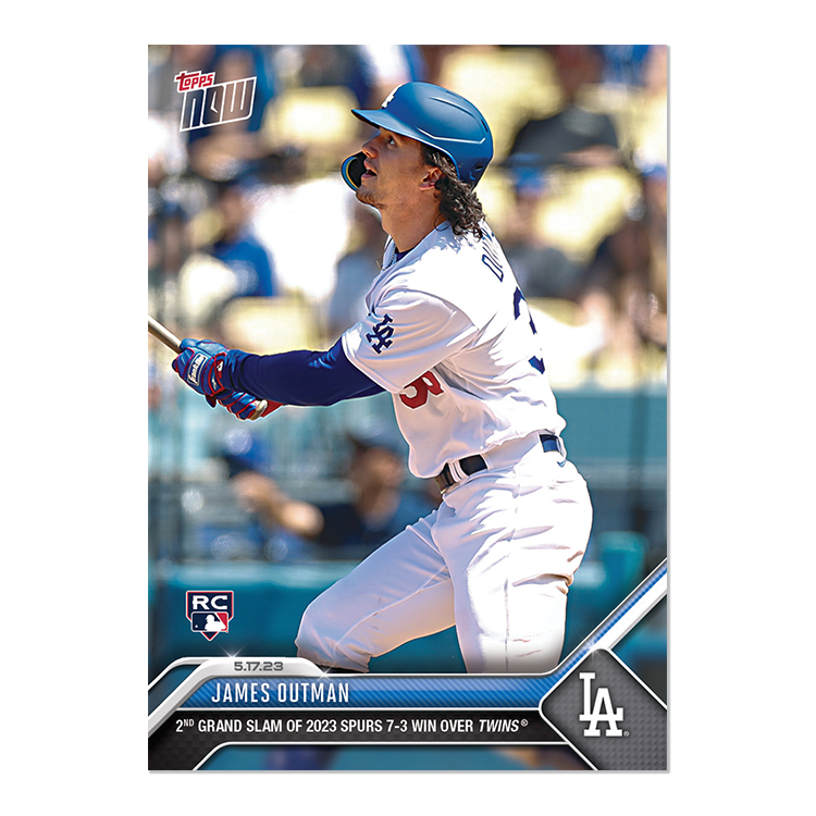 James Outman  - 2023 MLB Topps NOW® Card 306 - PR: 1962
