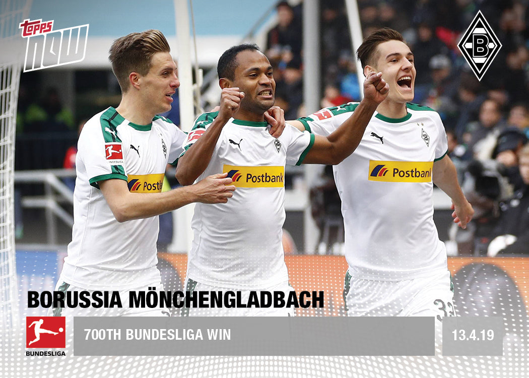 700th Bundesliga win - Bundesliga Topps NOW® Card 106 - Print Run: 37