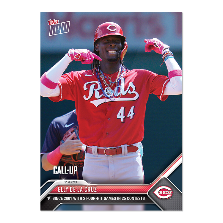 Elly De La Cruz  - 2023 MLB Topps NOW® Card 523 - PR: 5884