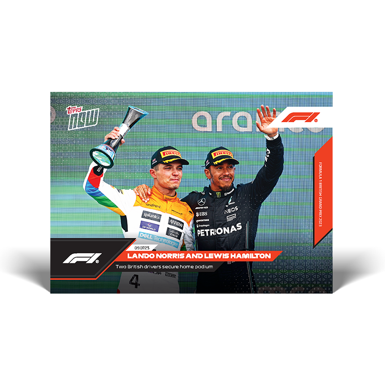 4 Card Bundle - F1 Topps NOW® Card #28-31