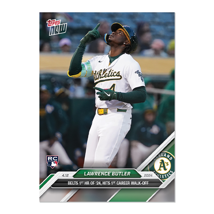 Lawrence Butler  - 2024 MLB TOPPS NOW® Card 69 - PR: 841