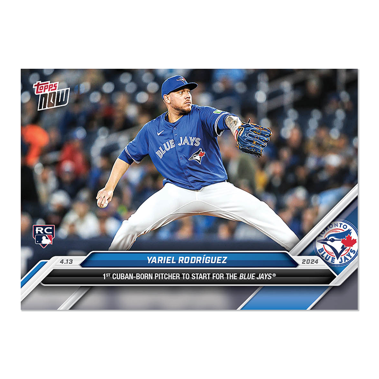 Yariel Rodríguez  - 2024 MLB TOPPS NOW® Card 73 - PR: 613