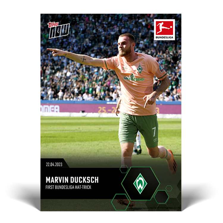 5 Cards Bundle - Bundesliga Topps NOW® #184-188