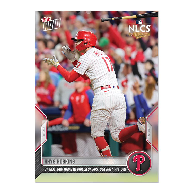 Rhys Hoskins  - 2022 MLB Topps NOW® Card 1116 - PR: 960