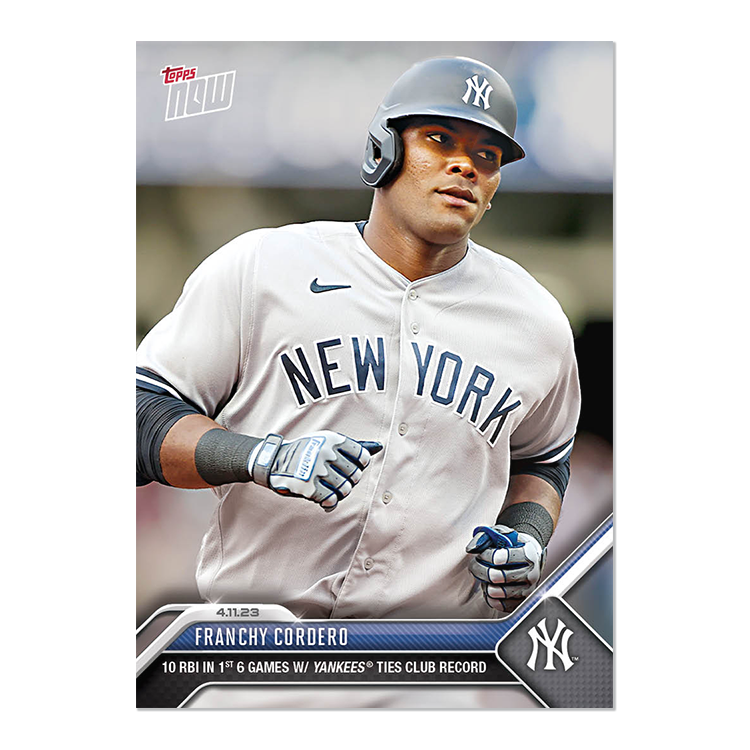 Franchy Cordero  - 2023 MLB Topps NOW® Card 96 - PR: 526