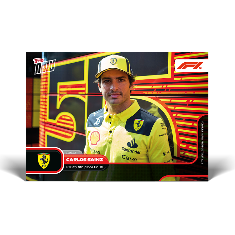 4 Card Bundle - F1 Topps NOW® Card #55-58