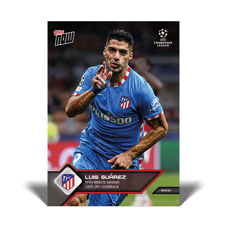 8 Card Bundle - UCL Topps NOW® - Cards #28-35