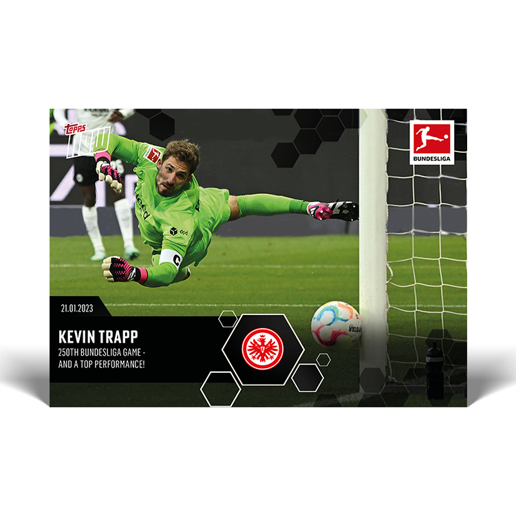250th Bundesliga game - and a top performance! - Bundesliga Topps NOW® Card #102 - PR: 72