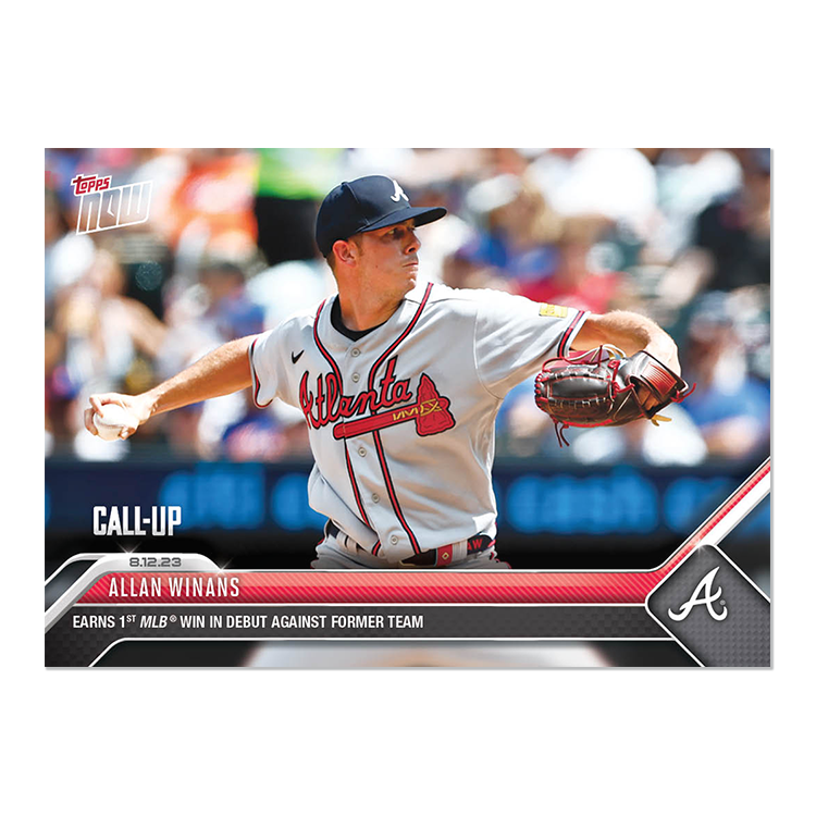 Allan Winans  - 2023 MLB Topps NOW® Card 698 - PR: 797