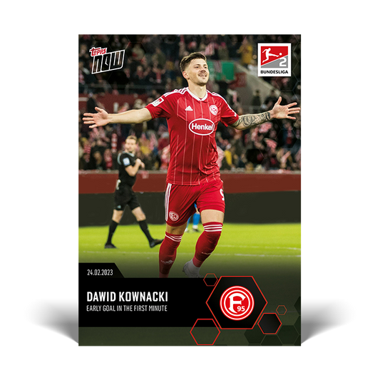 Early Goal in the first minute - Bundesliga Topps NOW® Card #143 - PR: 74