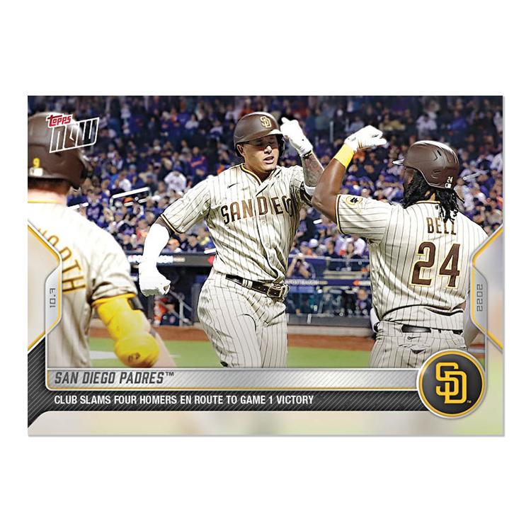 San Diego Padres  - 2022 MLB Topps NOW® Card 1041 - PR: 324