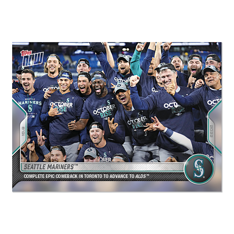 Seattle Mariners  - 2022 MLB Topps NOW® Card 1046 - PR: 1158