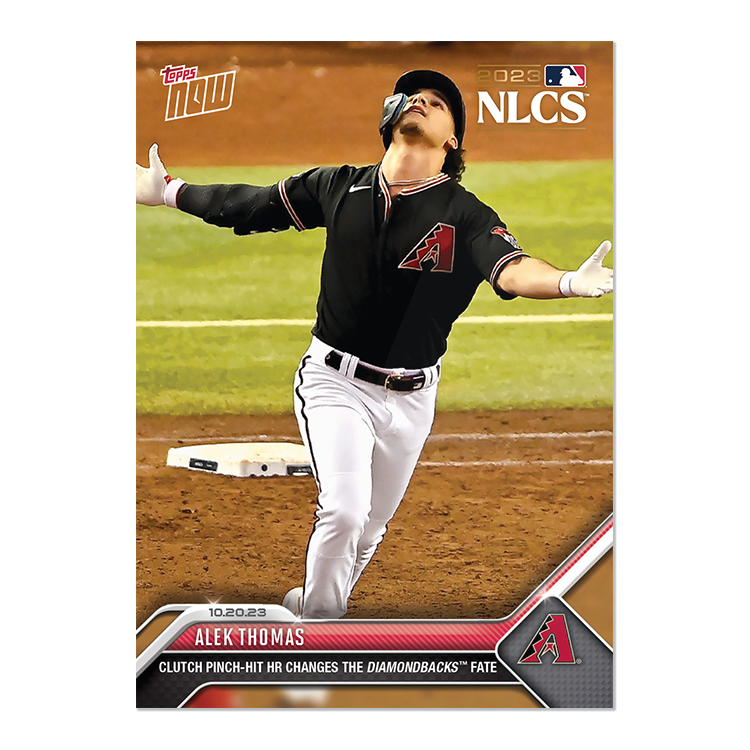 Alek Thomas  - 2023 MLB Topps NOW® Card 1026 - PR: 571