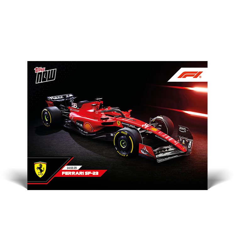 Scuderia Ferrari SF-23 - F1 Topps NOW® Card #P009 - PR: 1234