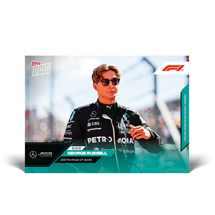 4 Card Bundle - F1 Topps NOW® Card #58-61