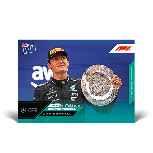 Back on the podium in 2023 - F1 Topps NOW® Card #19 - PR: 660