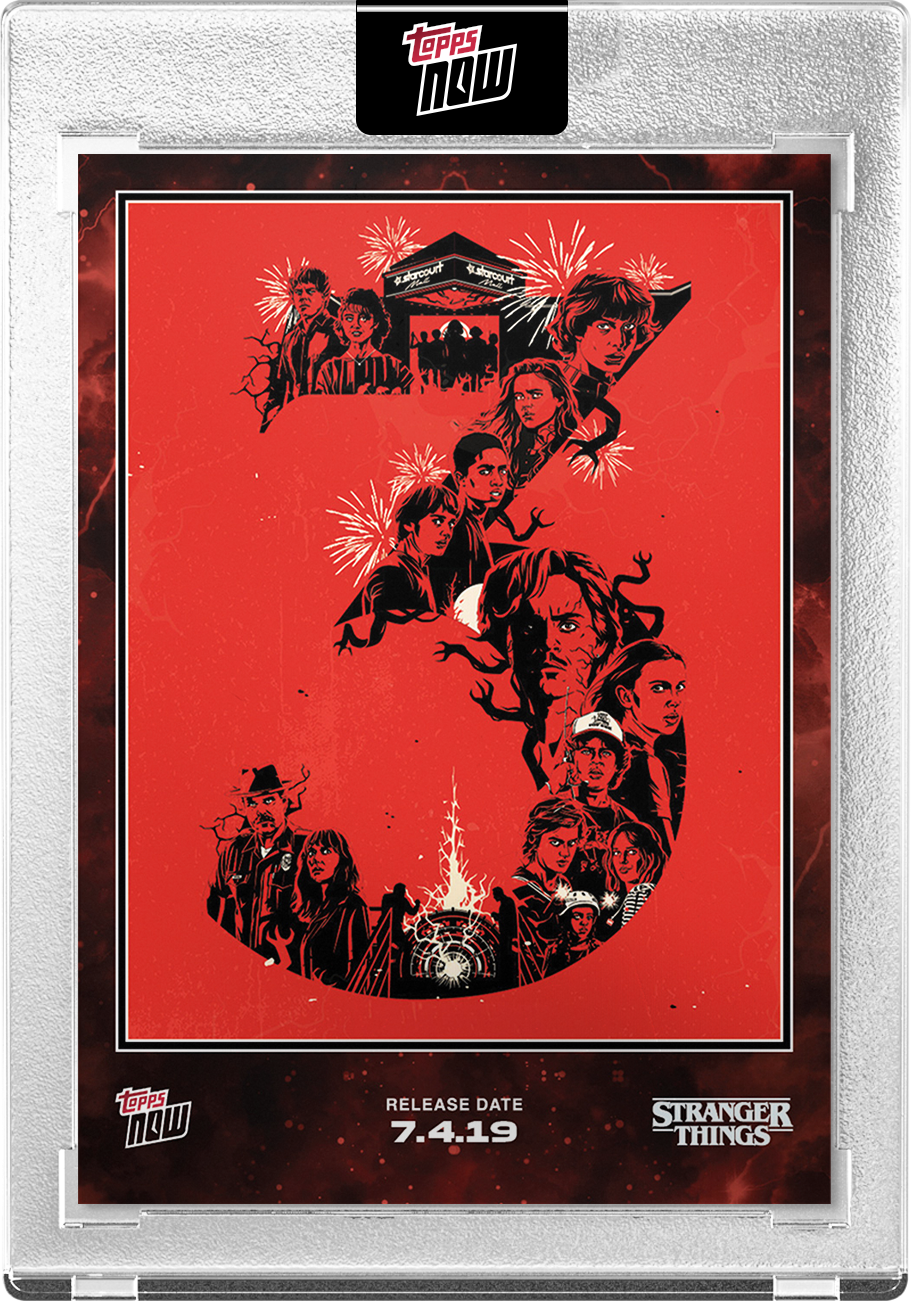 2025 Stranger Things Topps NOW® Card STRA