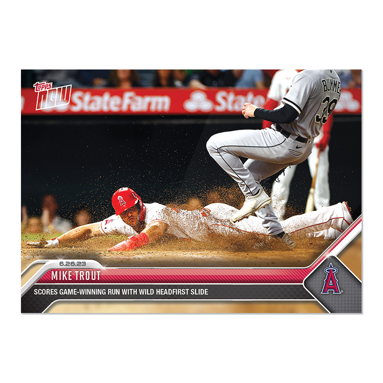 Mike Trout  - 2023 MLB Topps NOW® Card 499 - PR: 1334