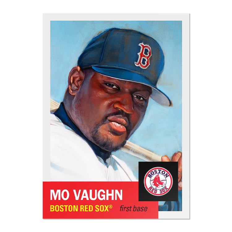 Topps MLB® Living Set® Card #691 - Mo Vaughn - PR: 1554