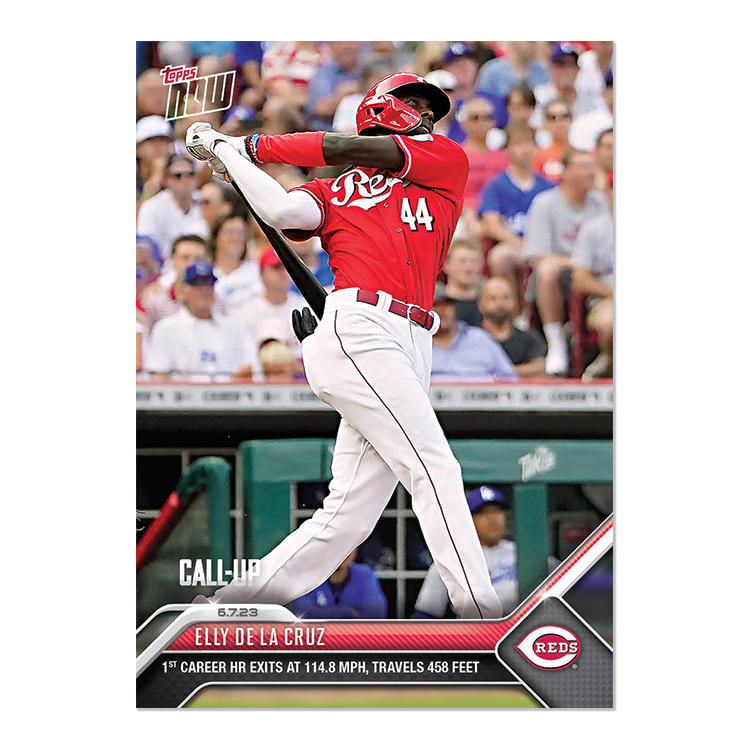 Elly De La Cruz  - 2023 MLB Topps NOW® Card 400 - PR: 18972