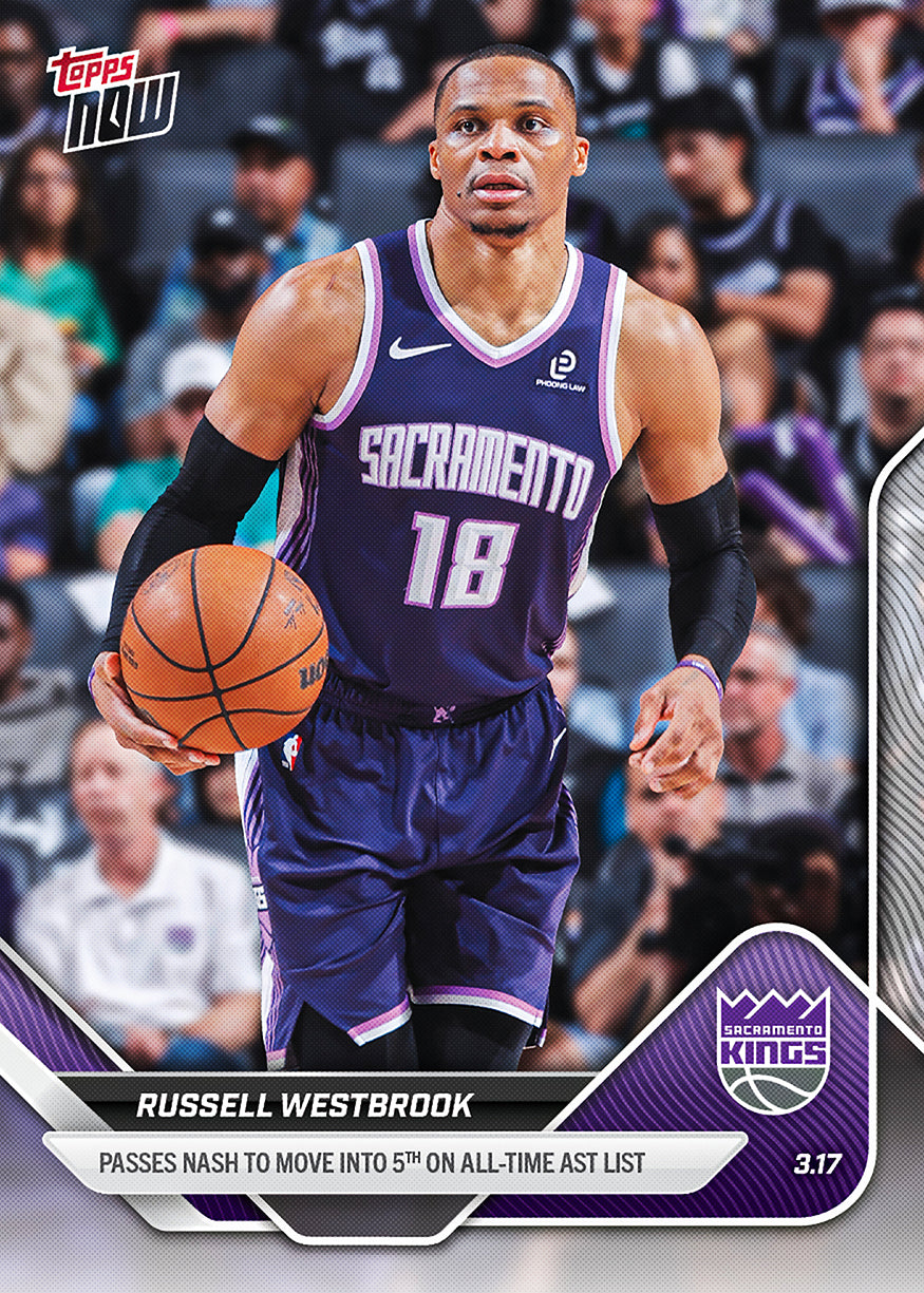Russell Westbrook - 2025-26 NBA Topps NOW® - Card 210