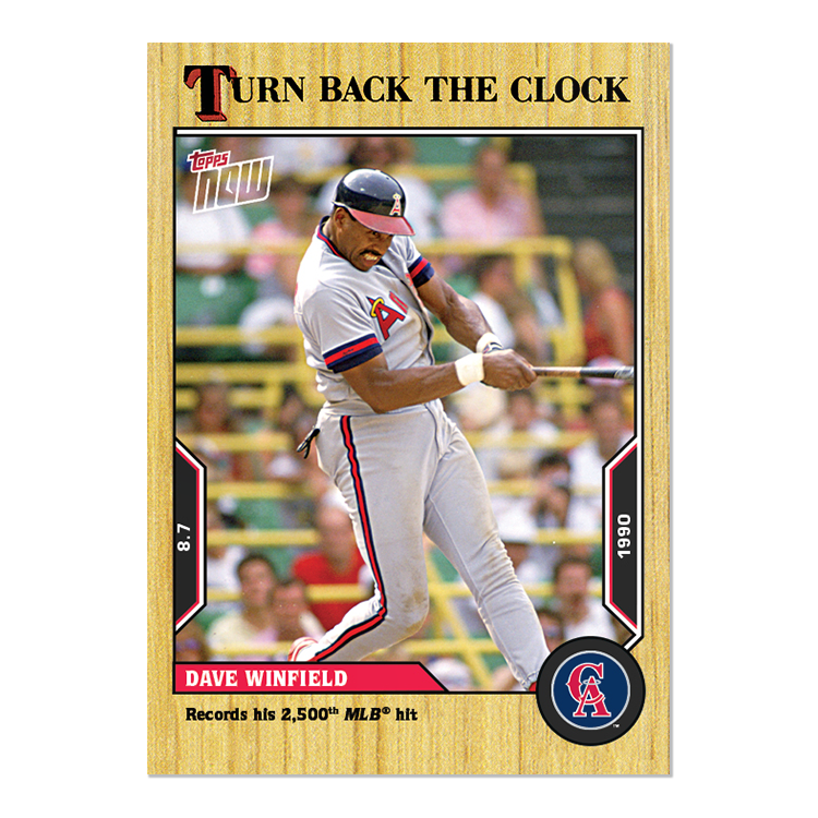 Dave Winfield  - 2022 MLB Topps NOW® Turn Back The Clock - Card 130 - PR: 261