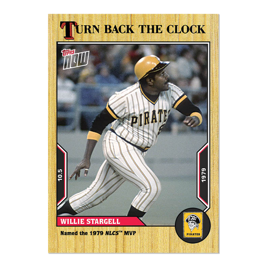 Willie Stargell  - 2022 MLB Topps NOW® Turn Back The Clock - Card 189  - PR: 300