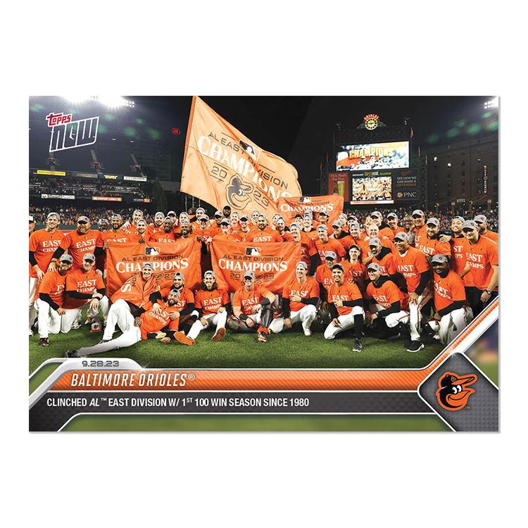 Baltimore Orioles  - 2023 MLB Topps NOW® Card 936 - PR: 3424
