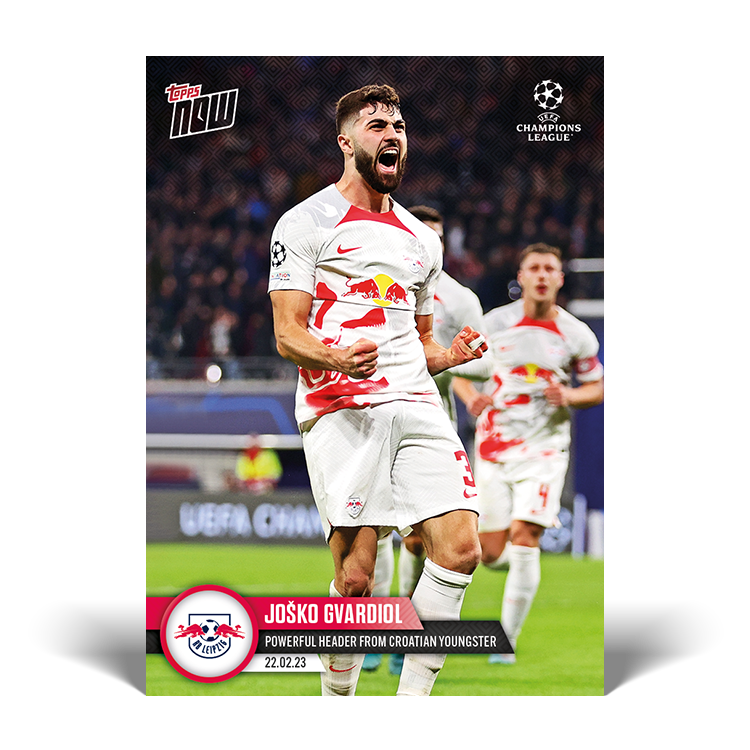 Powerful header from Croatian youngster - UCL Topps NOW® Card #87 - PR: 207