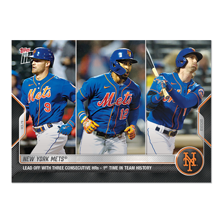 New York Mets  - 2022 MLB Topps NOW® Card 1015 - PR: 2555