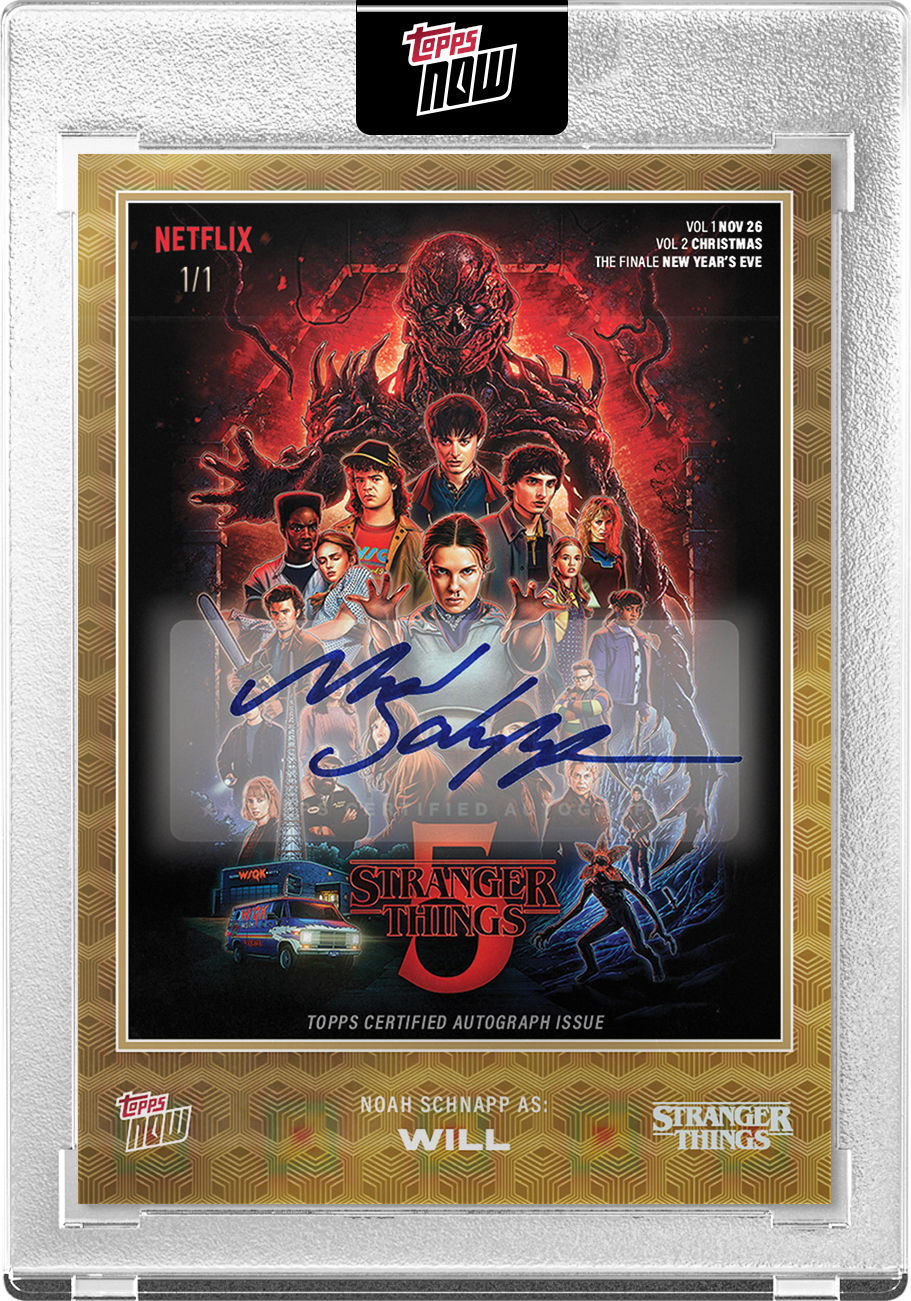 2025 Stranger Things Topps NOW® Card STRA
