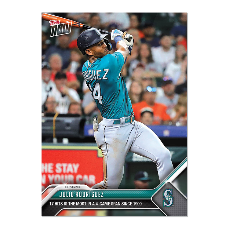 Julio Rodríguez  - 2023 MLB Topps NOW® Card 731 - PR: 4200