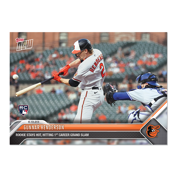 Gunnar Henderson  - 2023 MLB Topps NOW® Card 436 - PR: 3409