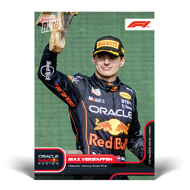 Historic victory from P14  - F1 Topps NOW® Card #50 - PR: 2254