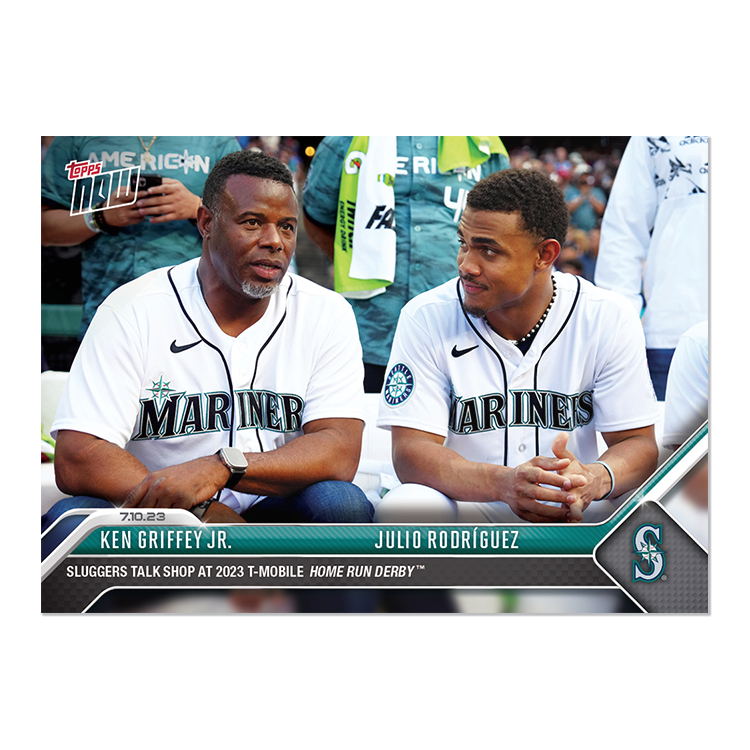 Ken Griffey Jr./Julio Rodriguez  - 2023 MLB Topps NOW® Card 559