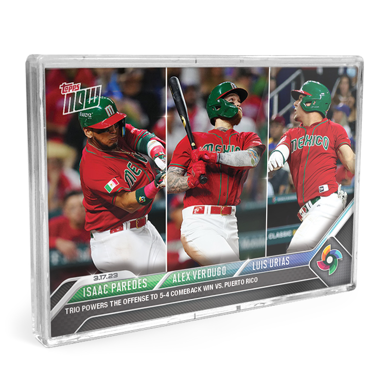 4-Card Bundle - 2023 World Baseball Classic Topps NOW® Cards: WBC54-WBC57