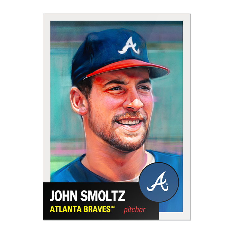 Topps MLB® Living Set® Card #699 - John Smoltz - PR: 2388