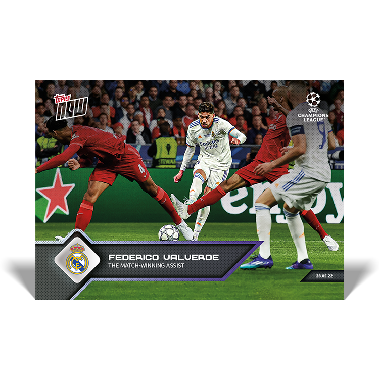 The match-winning assist - UCL Topps NOW® Card #164 - PR: 692